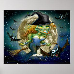 Viska på Broomstick Poster