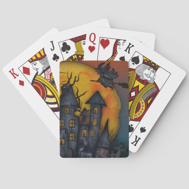 Viska på en bom casinokort (Baksidan)