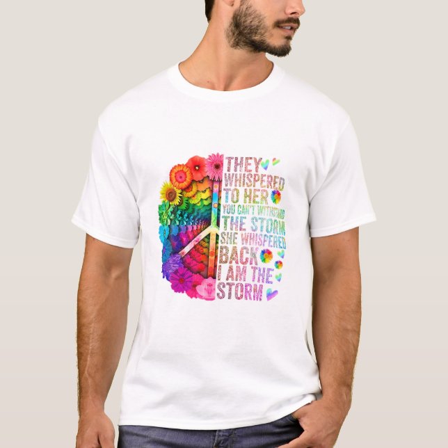 Viska Till Henne Du Kan Inte T Shirt (Framsida)