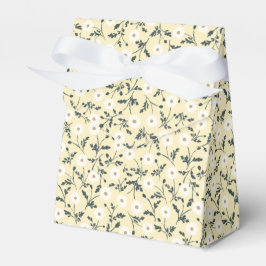 Viskande äng - Smörgul blommig mönster Presentaskar
