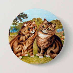 Viskande katt, Louis Wain Knapp