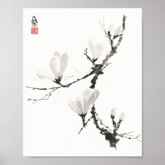 Viskande Magnolia Poster