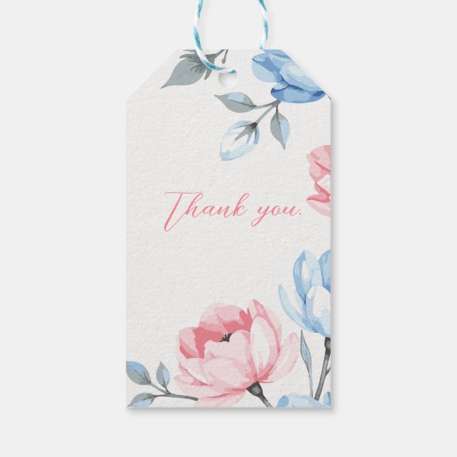 Viskande Trädgård Presentetikett (Baksidan)