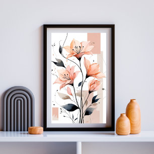 Viskande Vallmovall Poster