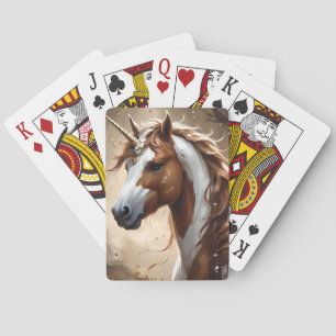 Viskare av bruna och vita fantasennmajs. casinokort