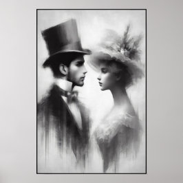 Viskare av en bortglömd Era-Abstrakt Poster