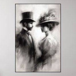 Viskare av en bortglömd Era-Abstrakt Poster