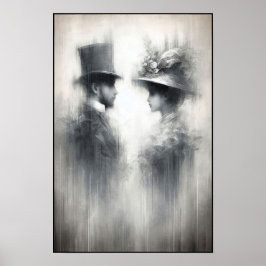 Viskare av en bortglömd Era-Abstrakt Poster