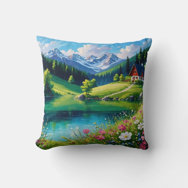 Viskare för Backe - Storsint Sjö Kudde (Framsida)