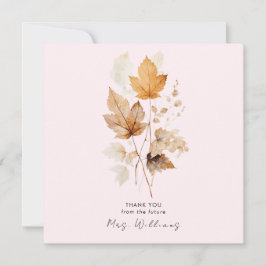 viskare för Fall Möhippa - tack II Inbjudningar