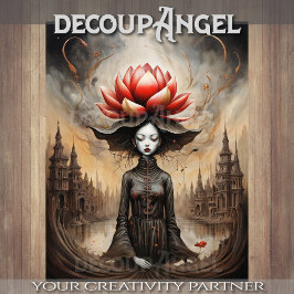 Viskare för Lotus - Decoupage -