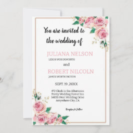 Viskare för och Ro: Gå med oss för Bröllop Inbjudningar