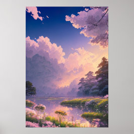 Viskare för Rosa Twilight Poster