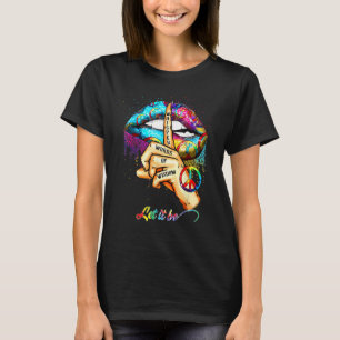 Viskare Ord, låt Fredsteckenet låta det vara g T Shirt