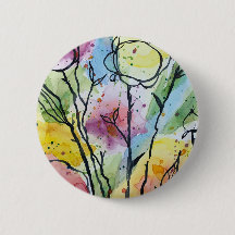 viskartad blomsterträdgård