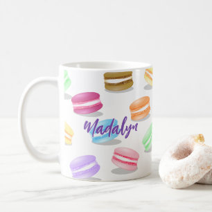 viskmakaroner mönster personlig kaffemugg