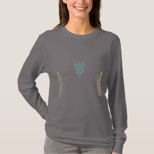 Viskning från de döda   Neon Mystisk Långärmad T-S T Shirt