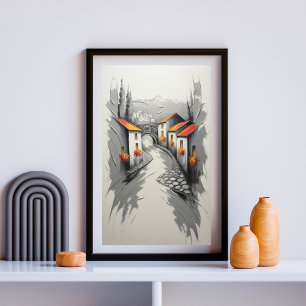 Viskningar genom Glödgatan Poster