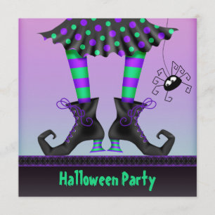 Viskop Ben Halloween fest Inbjudningar