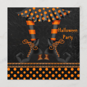 Viskop Ben Halloween fest Inbjudningar
