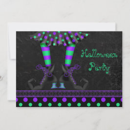 Viskop Ben Halloween fest Inbjudningar