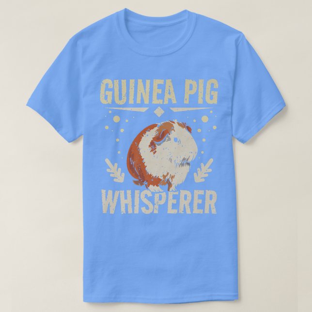 Viskpremie för Guinea gris T Shirt (Design framsida)