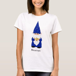 Vismannen klädd i blått med lampa t shirt