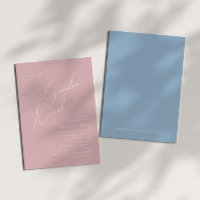 Vismisk dammsug Rosa/blått Baby-Gender