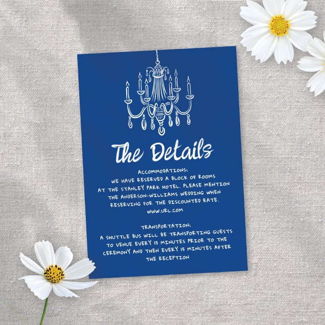 Vismliknande illustrerad handritad Bröllop-info fö Tilläggskort (Skapare uppladdad)