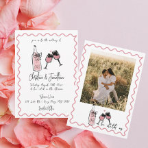 Vismliknande illustrerad | Retro Bröllop