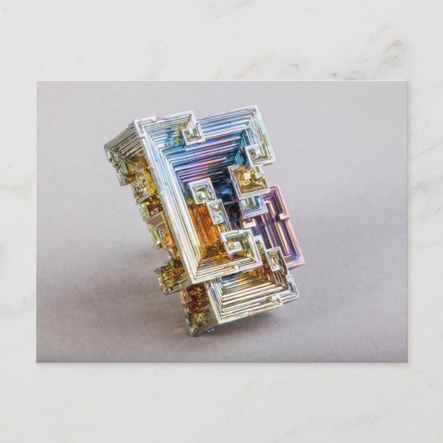 Vismutkristall Vykort (Framsida)