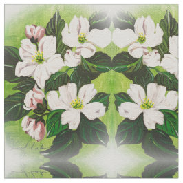 Visnande blommor tyg