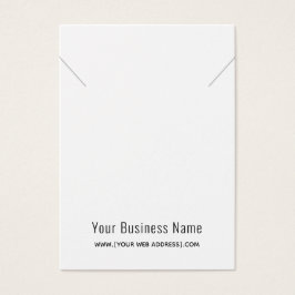 Visning av enkelt moderkort för nukleärt snitt visitkort