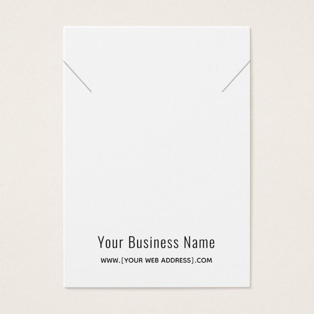 Visning av enkelt moderkort för nukleärt snitt visitkort (Framsidan)