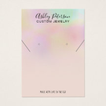 Visning av häcksaft av holografisk ombre jewelry e