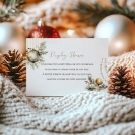 Visning av julkort för Möhippa | Holly & Ornaments Tilläggskort