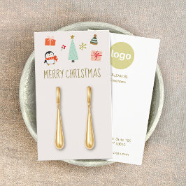 Visning av julstämning, Logotyp Visitkort