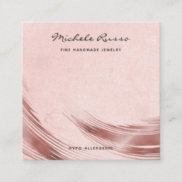 Visning av sjudarminalkort enligt Rosegold Handmad