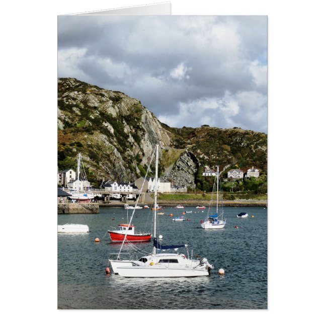 VISNING AV WALES-Kort Hälsningskort (Framsidan)