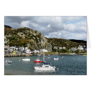 VISNING AV WALES-Kort Hälsningskort