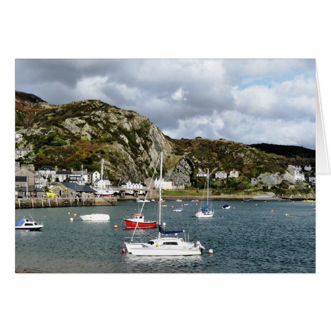 VISNING AV WALES-Kort Hälsningskort (Framsidan Horizontal)