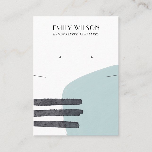 VISNING FÖR ABSTRAKT AV BLÅSNECKLASSIFICERING AV  VISITKORT (Framsida)