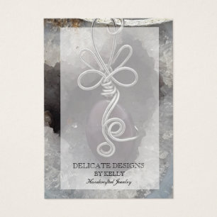 Visning för avläsning av kabeldragning av judiskt  visitkort