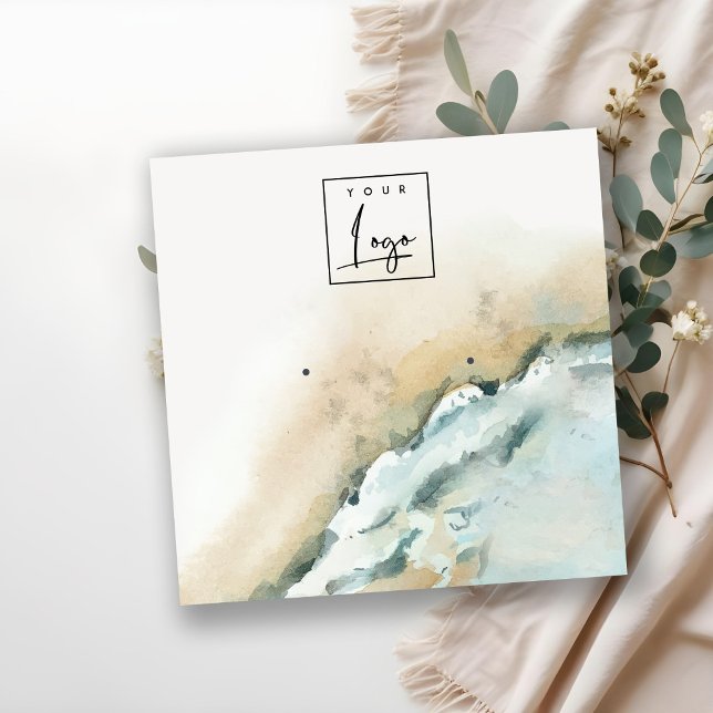 Visning för bedömning av Vinkara kusthav Fyrkantigt Visitkort (Skapare uppladdad)