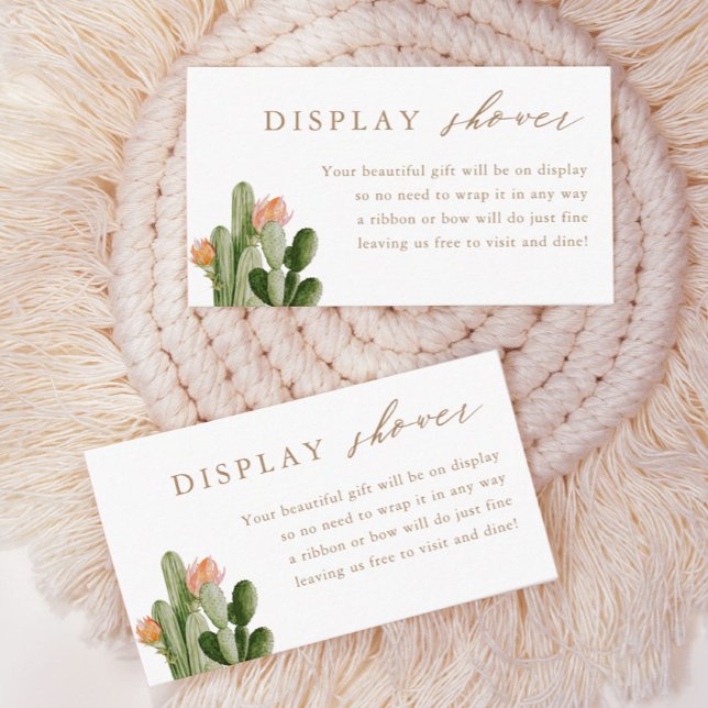 Visning för bohemisk kaktus Inmatning Tilläggskort (Skapare uppladdad)