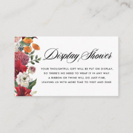 Visning för botaniska Amaryllis- och Morsa-Blommig Tilläggskort