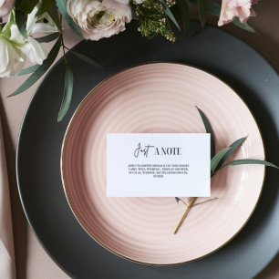 Visning för elegantens minimalistiska Möhippa Tilläggskort