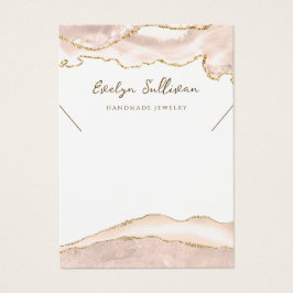 Visning för elfenbenshaltig visitkort