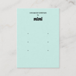 Visning för enkel avläsning av Grönt Visitkort