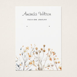 Visning för enkel elegant av jokertecken visitkort